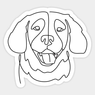 Happy dog Sticker